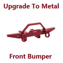 MN Model G500 MN-86 MN-86S MN86 MN86S upgrade to metal front bumper Red