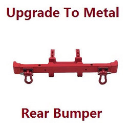MN Model G500 MN-86 MN-86S MN86 MN86S upgrade to metal rear bumper Red