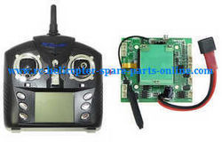 Shcong Wltoys WL Q212 Q212K Q212KN Q212G Q212GN quadcopter accessories list spare parts pCB board + Transmitter