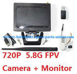Shcong Wltoys WL Q212 Q212K Q212KN Q212G Q212GN quadcopter accessories list spare parts 720P 5.8g FPV Camera + Monitor set