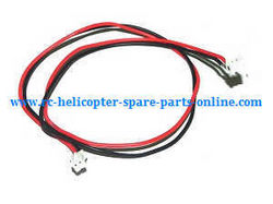 Shcong Wltoys WL Q333 Q333A Q333B Q333C quadcopter accessories list spare parts motor connect wire plug (Red-Blue)
