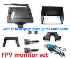 Shcong Wltoys WL Q333 Q333A Q333B Q333C quadcopter accessories list spare parts FPV monitor set