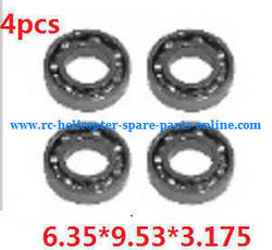 Shcong JJRC Q35 Q36 RC Car accessories list spare parts bearing 6.35*9.53*3.175 4pcs