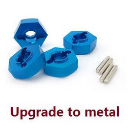 Shcong JJRC Q39 Q40 RC truck car accessories list spare parts combiner (Metal Blue)