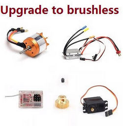 Shcong JJRC Q39 Q40 RC truck car accessories list spare parts upgrade to brushless motor set