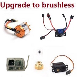 Shcong JJRC Q39 Q40 RC truck car accessories list spare parts upgrade to brushless motor set