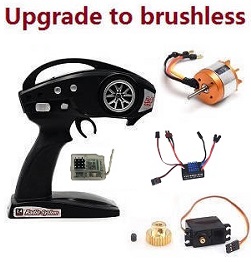 Shcong JJRC Q39 Q40 RC truck car accessories list spare parts upgrade to brushless motor set with transmitter