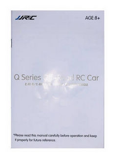Shcong JJRC Q39 Q40 RC truck car accessories list spare parts English manual book - Click Image to Close