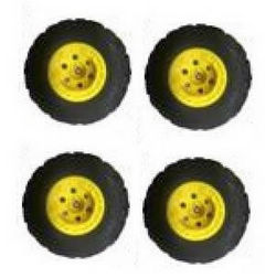 Shcong JJRC Q39 Q40 RC truck car accessories list spare parts tires 4pcs (Yellow)