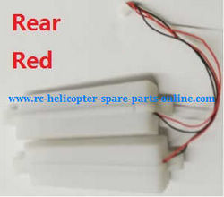 Shcong Wltoys WL Q393 Q393-A Q393-C Q393-E RC Quadcopter accessories list spare parts Rear LED set (Red)