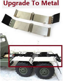 Shcong JJRC Q60 RC Military Truck Car accessories list spare parts fender (Metal)
