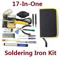 Shcong JJRC Q60 RC Military Truck Car accessories list spare parts 17-In-1 60W soldering iron set