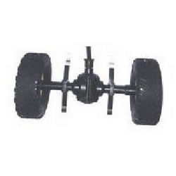 Shcong JJRC Q61 RC Military Truck Car accessories list spare parts rear axle module assembly