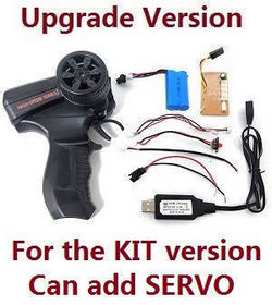 Shcong JJRC Q63 RC Military Truck Car accessories list spare parts upgrade transmitter and PCB board version can upgrade SERVO - Click Image to Close
