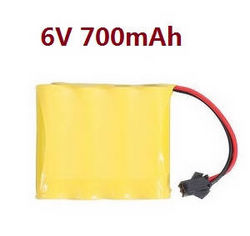 Shcong JJRC Q63 RC Military Truck Car accessories list spare parts 6V 700mAh battery - Click Image to Close