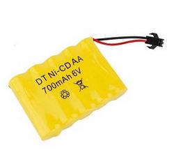 Shcong JJRC Q64 RC Military Truck Car accessories list spare parts 6V 700mAh battery - Click Image to Close