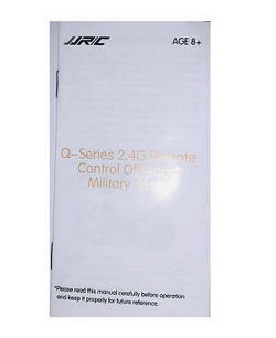Shcong JJRC Q64 RC Military Truck Car accessories list spare parts English manual book
