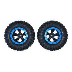 Shcong JJRC Q70 Twist Trucks RC Car accessories list spare parts tires (Blue) 2pcs