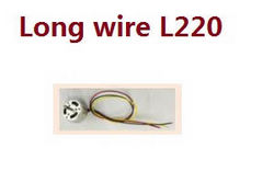 Shcong Wltoys WL XK Q868 RC drone accessories list spare parts long wire L220 brushless motor