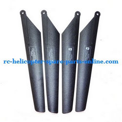 Shcong GT Model 8004 QS8004 RC helicopter accessories list spare parts main blades (2x upper + 2x lower)