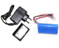 Shcong GT Model QS8005 RC helicopter accessories list spare parts charger + balance charger box + battery