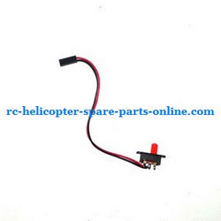 Shcong GT Model QS8005 RC helicopter accessories list spare parts on/off switch wire