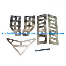 Shcong GT Model QS8005 RC helicopter accessories list spare parts outer frame set (V2)