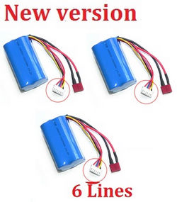 Shcong GT Model 8006 QS8006 RC helicopter accessories list spare parts battery (New version V2) 3pcs
