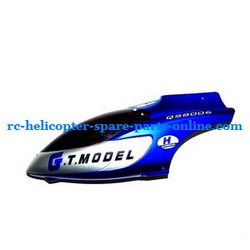 Shcong GT Model 8006 QS8006 RC helicopter accessories list spare parts head cover (Blue)
