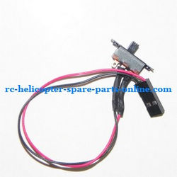 Shcong GT Model 8006 QS8006 RC helicopter accessories list spare parts on/off switch wire - Click Image to Close