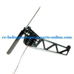 Shcong GT Model 8008 QS8008 RC helicopter accessories list spare parts tail blade + tail motor + tail motor deck (set)