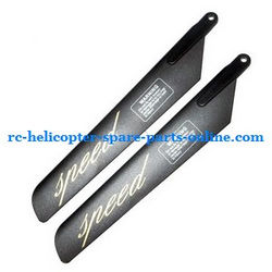 Shcong GT Model 9011 QS9011 RC helicopter accessories list spare parts main blades (2x upper + 2x lower)
