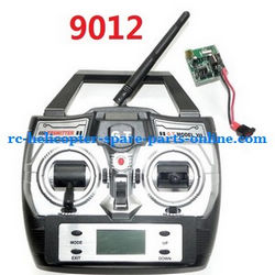 Shcong GT Model QS 9012 RC helicopter accessories list spare parts transmitter + PCB BOARD (Set)(9012)