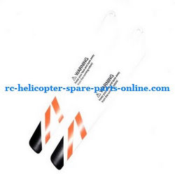 Shcong GT Model QS 9012 9019 RC helicopter accessories list spare parts main blades (White)