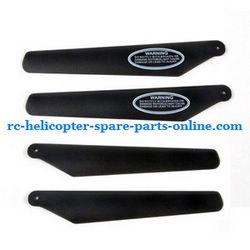Shcong SYMA S006 S006G S006-1 RC helicopter accessories list spare parts main blades (2x upper + 2x lower)