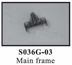 Shcong SYMA S036 S036G RC helicopter accessories list spare parts main frame