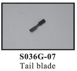 Shcong SYMA S036 S036G RC helicopter accessories list spare parts tail blade