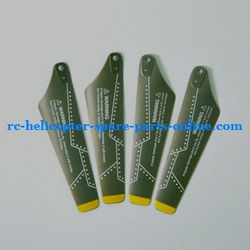 Shcong SYMA S102 S102G S102S S102I RC helicopter accessories list spare parts main blades (2x upper + 2x lower)