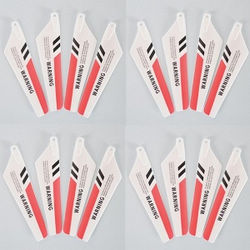 Shcong SYMA S107 S107G S107I RC helicopter accessories list spare parts main blades (Red) 4sets