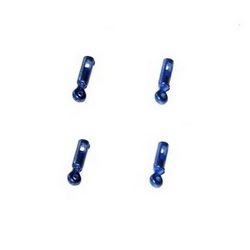 Shcong SYMA S107 S107G S107I RC helicopter accessories list spare parts fixed set of the support bar (Blue) 4pcs
