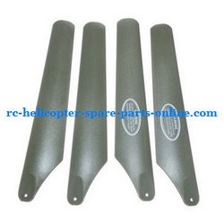 Shcong SYMA S113 S113G RC helicopter accessories list spare parts main blades (2x upper + 2x lower)