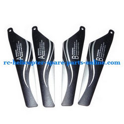 Shcong WLtoys WL S215 S977 helicopter accessories list spare parts main blades (Black)