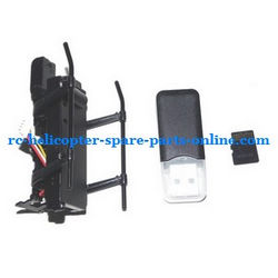 Shcong WLtoys WL S215 S977 helicopter accessories list spare parts Camera set + TF card + Undercarriage + bottom board (set)