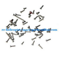 Shcong SYMA S031 S031G S31(2.4G) RC helicopter accessories list spare parts Screws package set