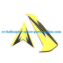 Shcong SYMA S032 S032G S32(2.4G) RC helicopter accessories list spare parts tail decorative set (S32 Yellow)