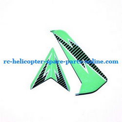 Shcong SYMA S032 S032G S32(2.4G) RC helicopter accessories list spare parts tail decorative set (S32 Green)