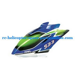 Shcong SYMA S033 S033G S33(2.4G) RC helicopter accessories list spare parts Head cover (S33 Blue)