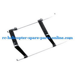 Shcong SYMA S033 S033G RC helicopter accessories list spare parts undercarriage (Silver)
