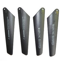 Shcong SYMA S36 RC helicopter accessories list spare parts main blades (Black)