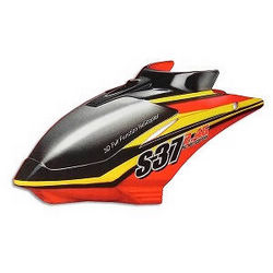 Shcong Syma S37 RC Helicopter accessories list spare parts head cover (Black-Yellow-Red)
